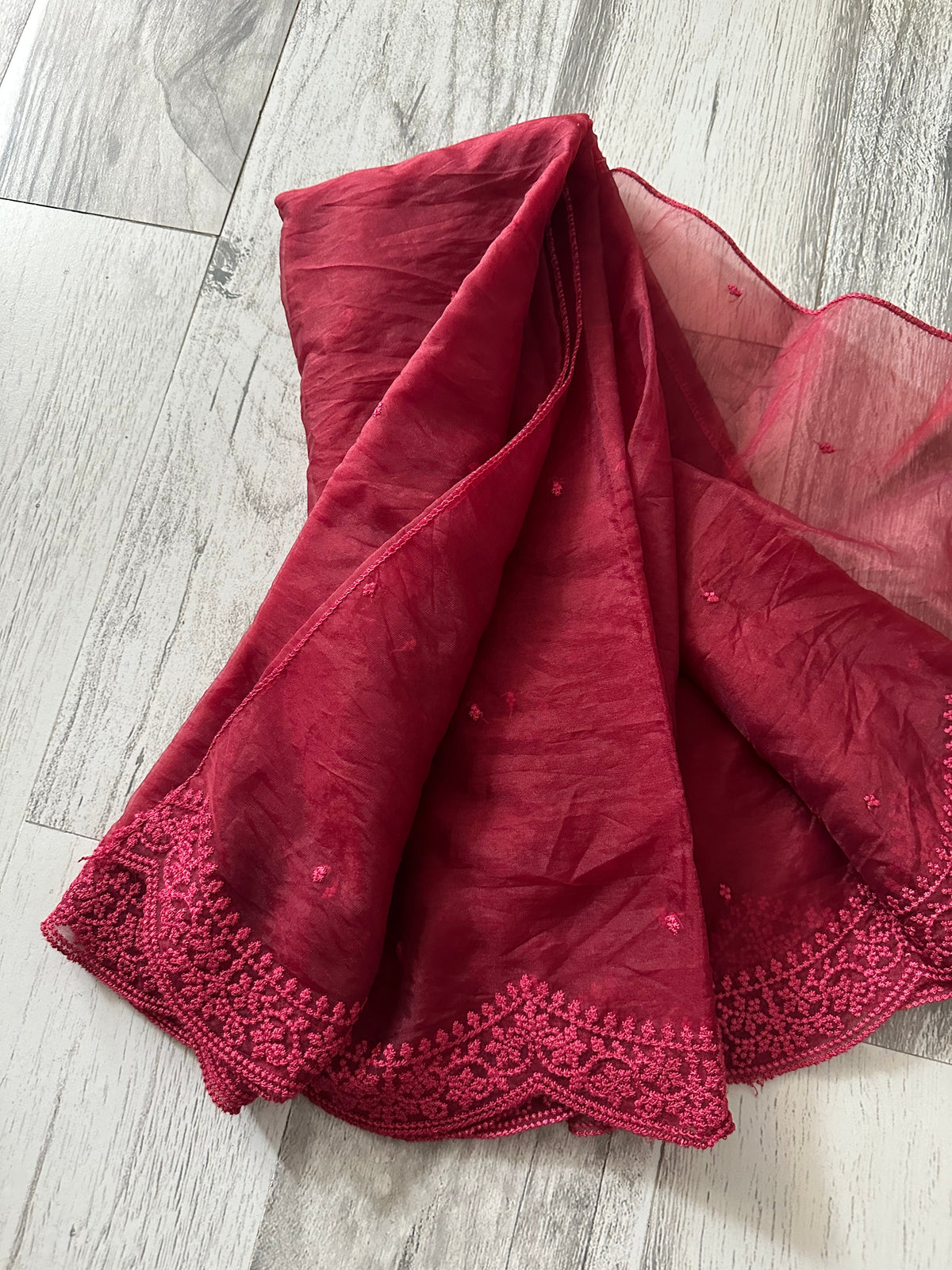 Enchanted arc scalloped Dupatta