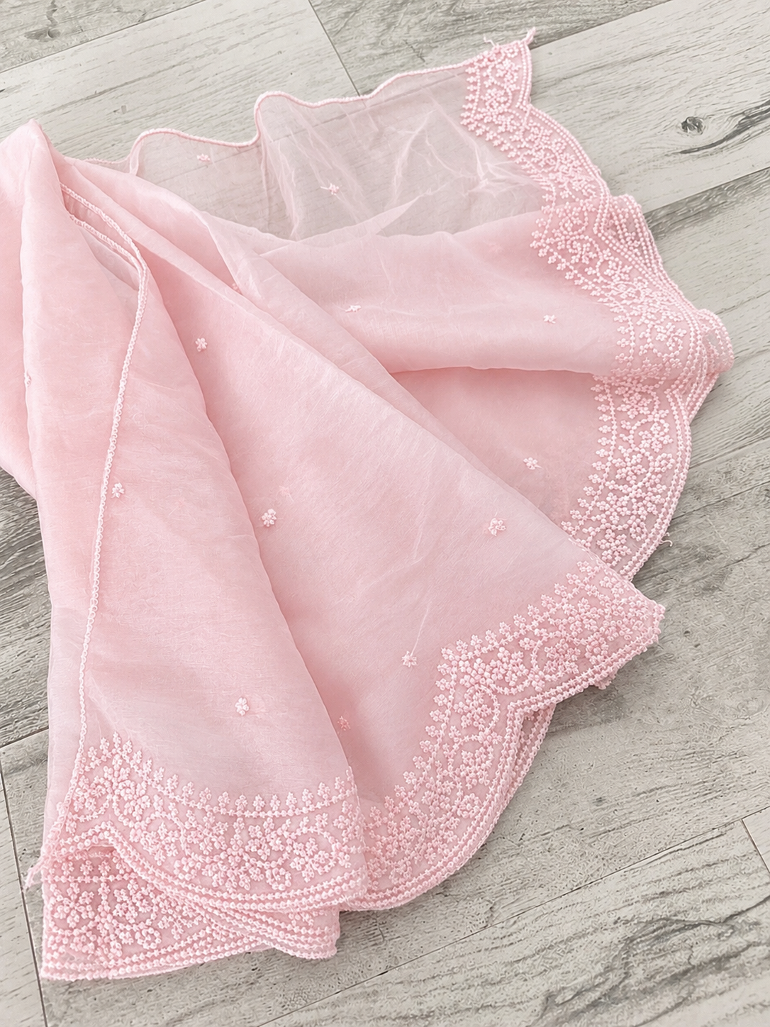 Enchanted arc scalloped Dupatta