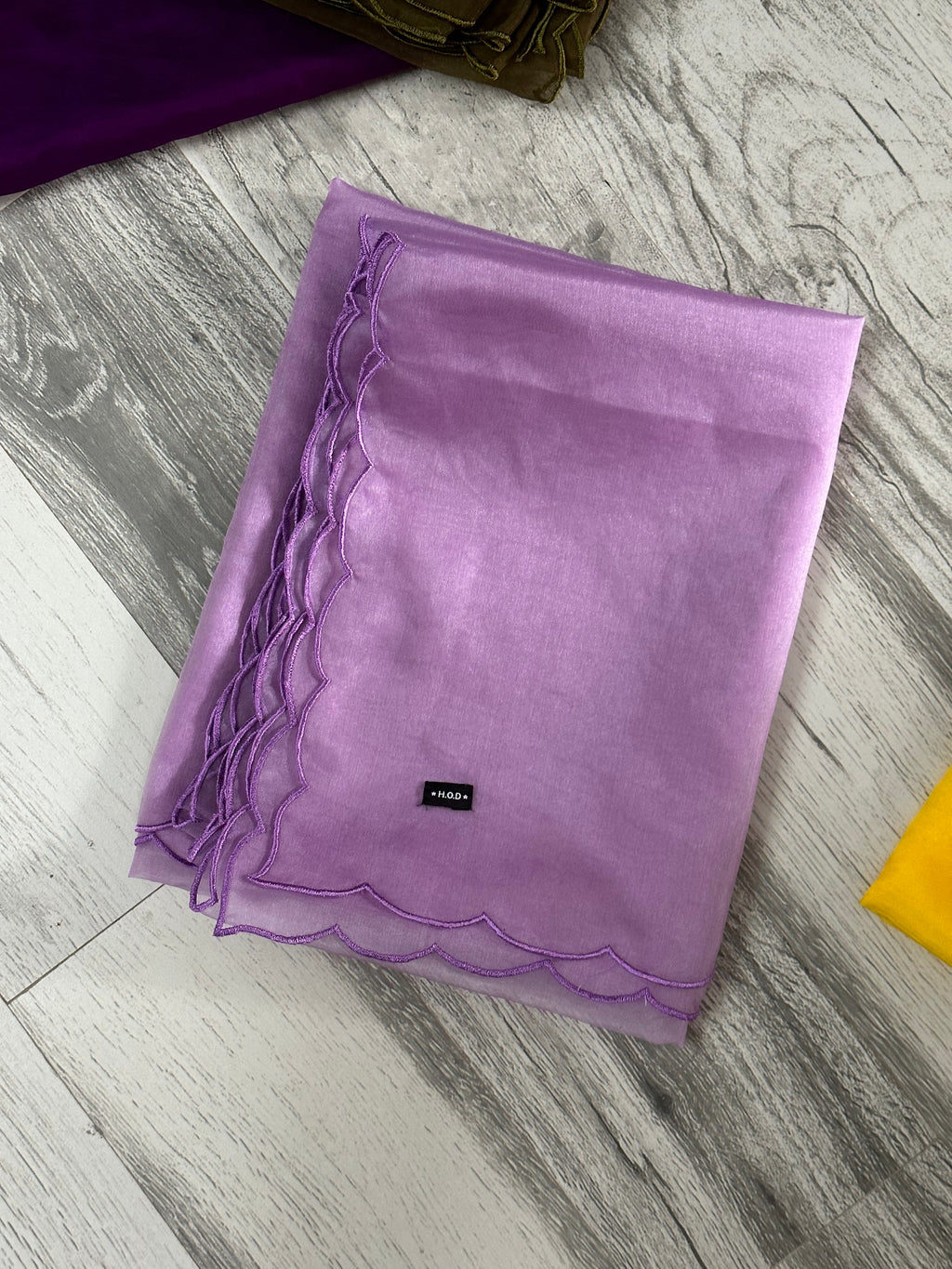 Soft Organza Scalloped Dupattas