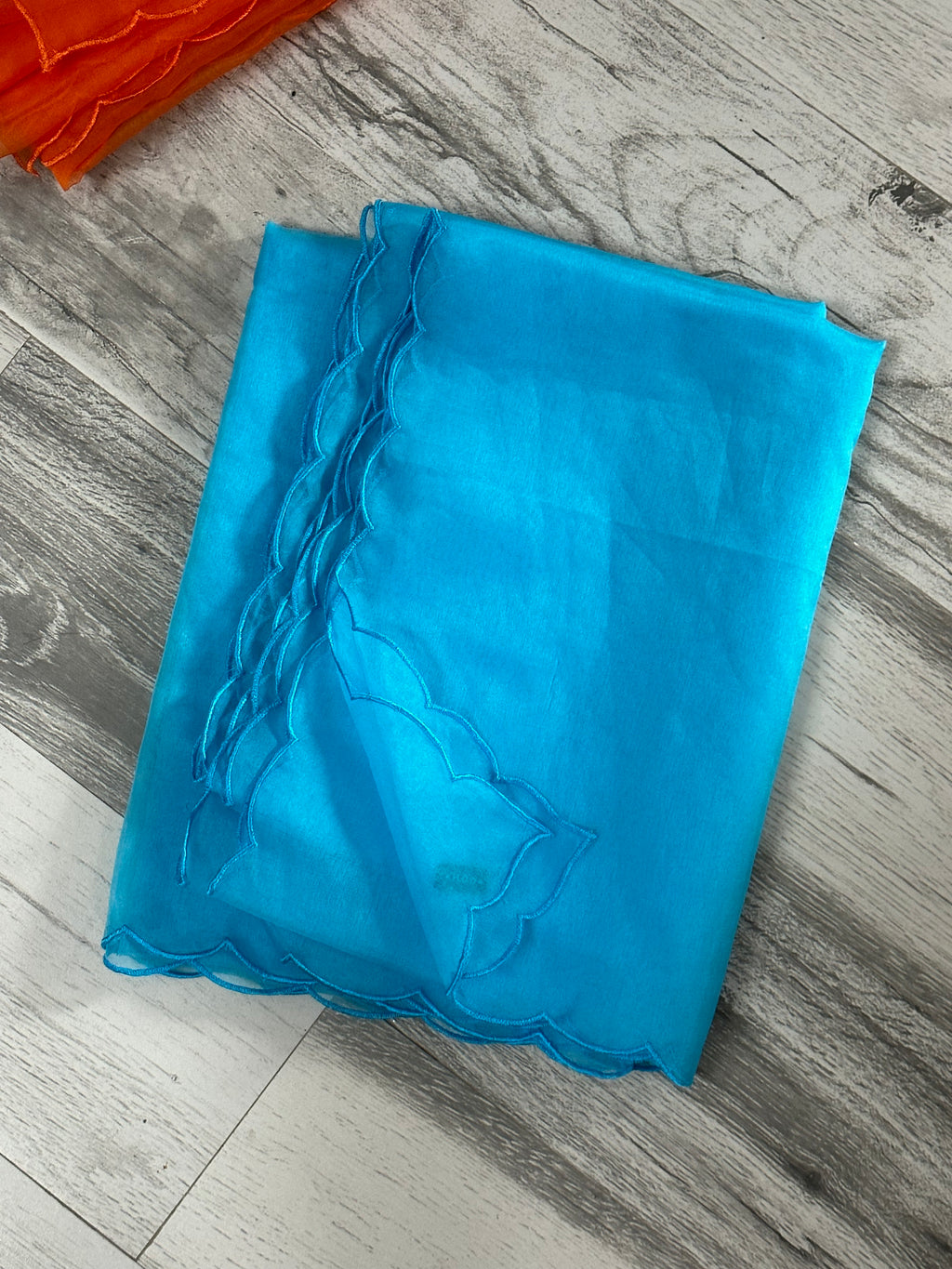Soft Organza Scalloped Dupattas