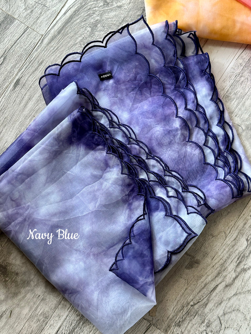 Tie Dye Soft Organza Dupattas