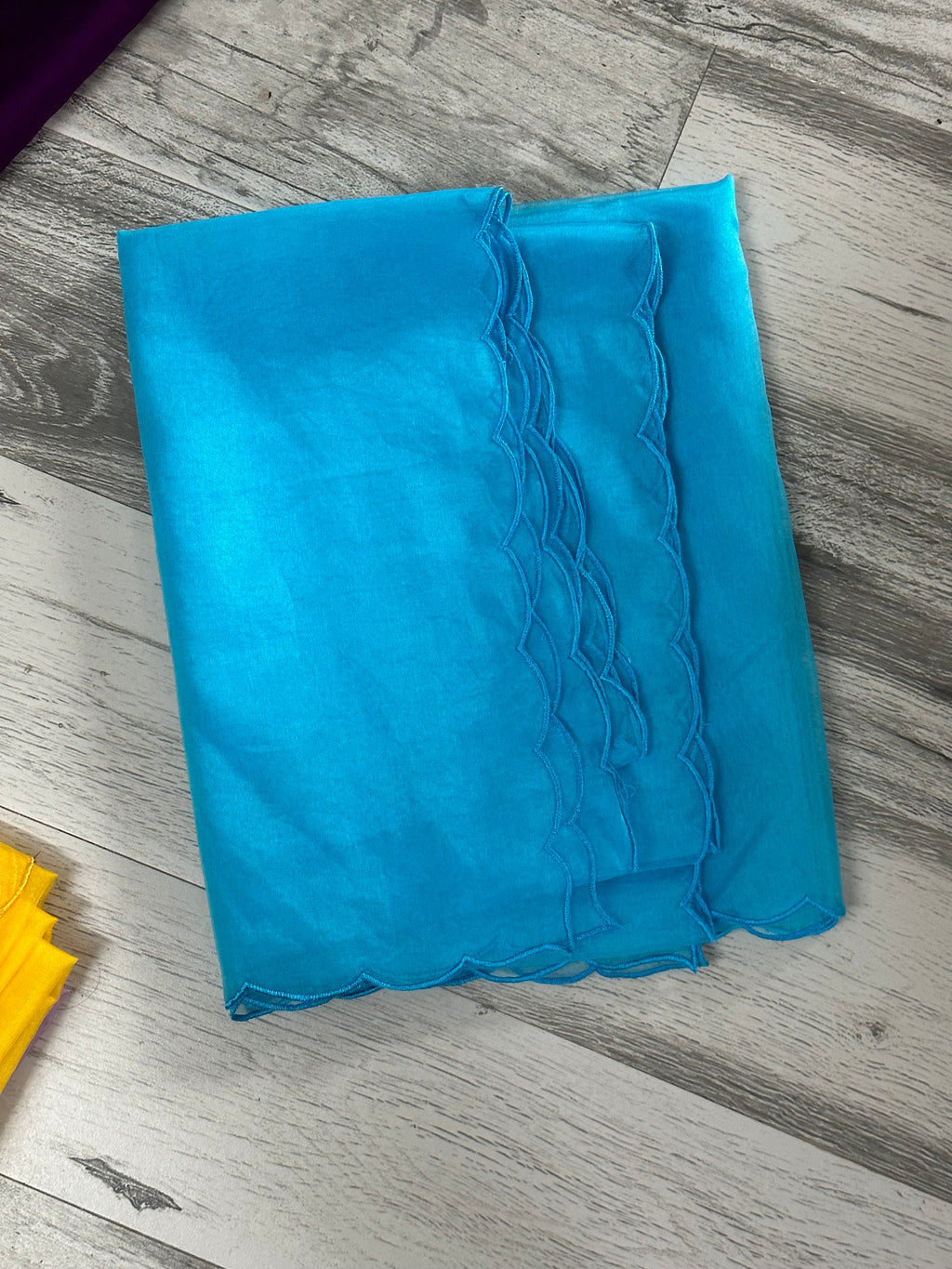 Soft Organza Scalloped Dupattas